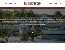 Tablet Screenshot of boathousekilsyth.com